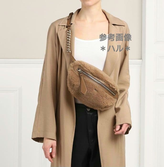 ＊ご予約品＊ Max Mara　テディベア　ボディバッグ　キャメル マックスマーラ テディベア ショッピングバッグ キャメル TMARIN (Max