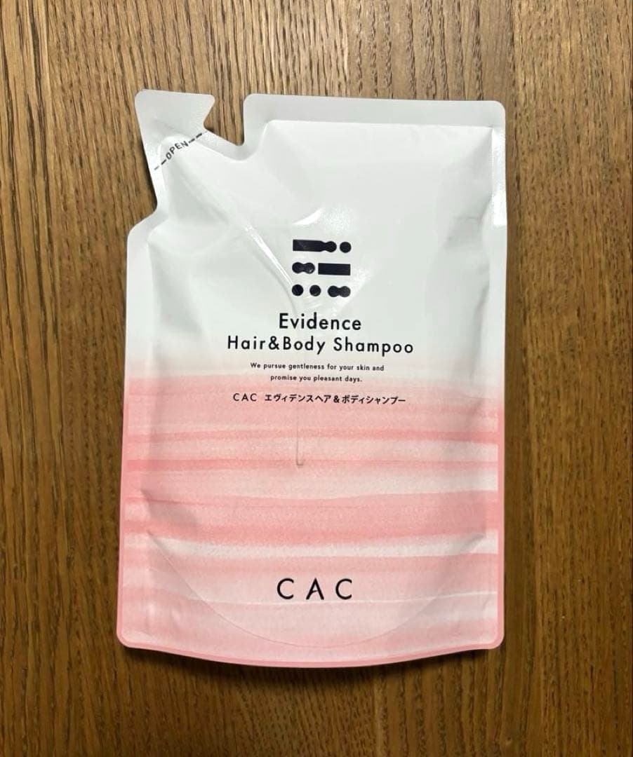 CAC エヴィデンスヘア＆ボディシャンプー 400ml レフィル - メルカリ