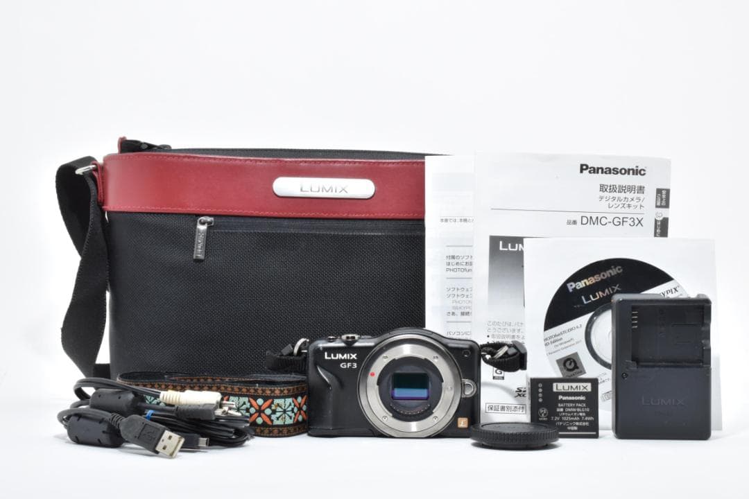 ★並品★パナソニック ルミックス DMC-GF3 ボディ #21574 Amazon.com : Panasonic DMC-GF3 12.1 Mirrorless Camera with 14-42mm