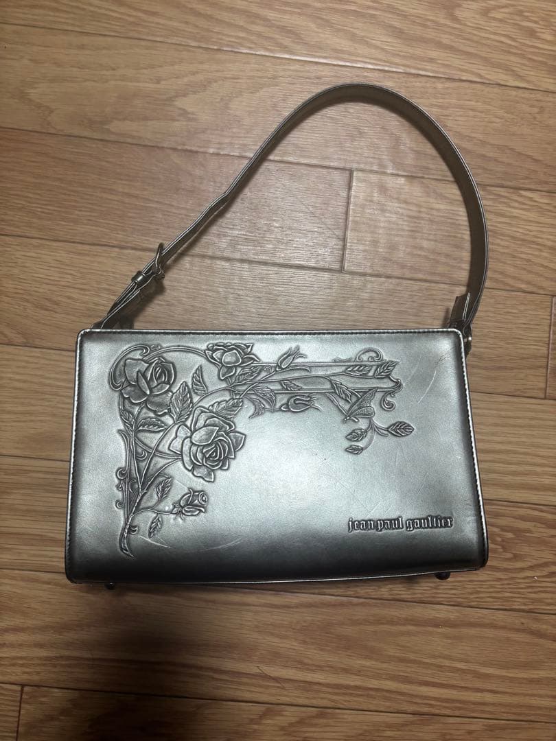 jeanpaul gaultier ゴルチエ　バッグ　ニューローズ　薔薇 Jean Paul gaultier ジャン ポール ゴルチエ ニューローズ - メルカリ