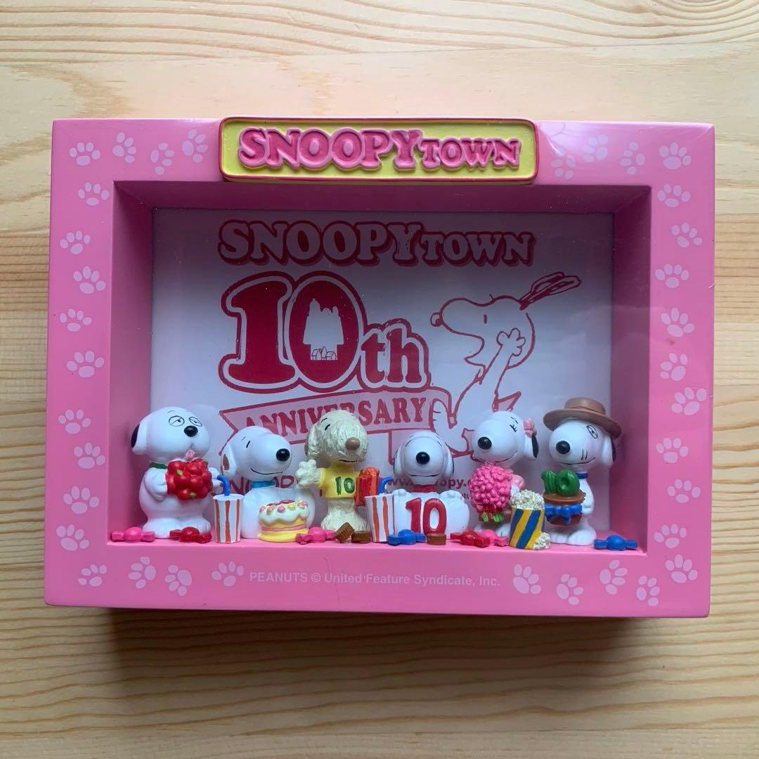 SNOOPYTOWN 10th Anniversary フォトフレーム 限定レア - メルカリ