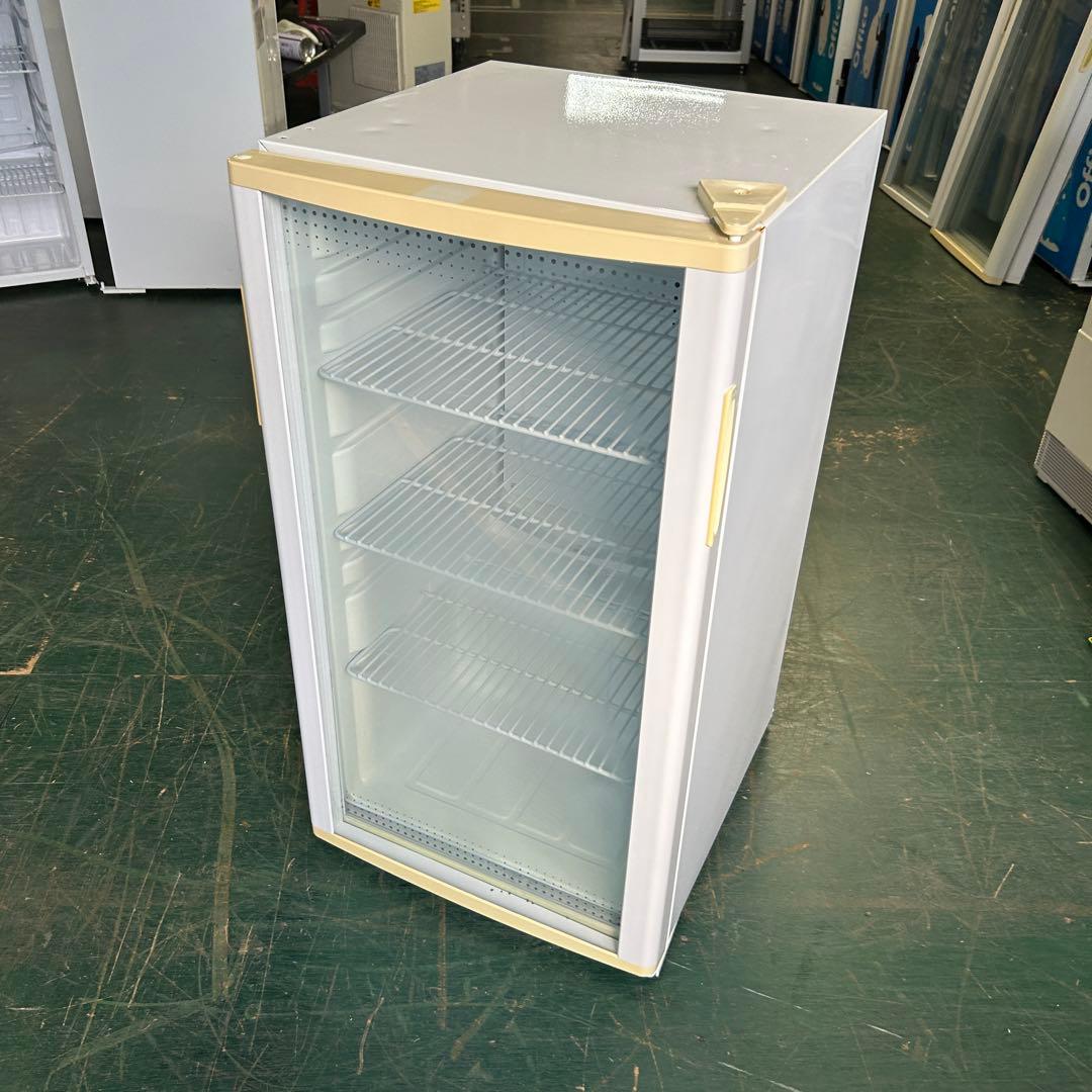 141業務用 冷蔵ショーケース オフィスコンビニ XW-105 左右開き 小型 157業務用 冷蔵ショーケース オフィスコンビニ XW-105 左右開き 小型