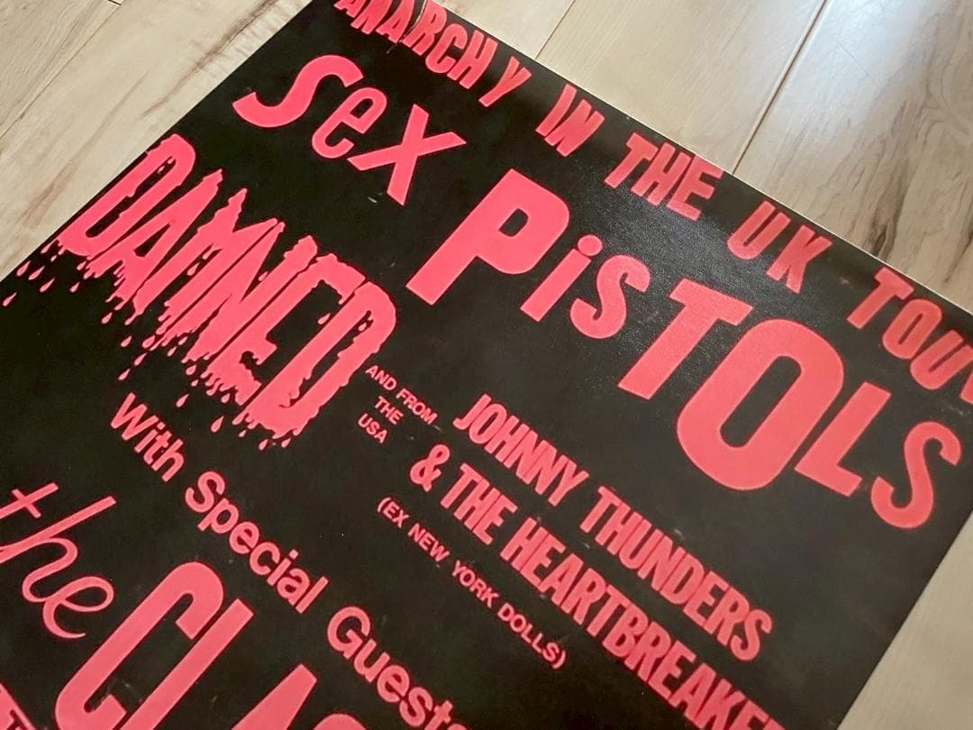 アナーキーツアー ポスター 大判 セックスピストルズ シド ザ