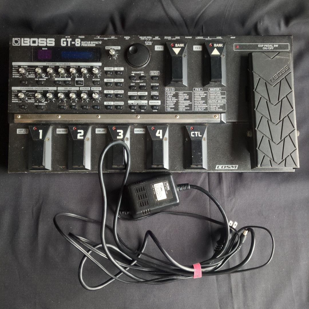 【名機】BOSS GT-8 BOSS GT-8 Guitar Effects Processor with adapter from JAPAN | eBay