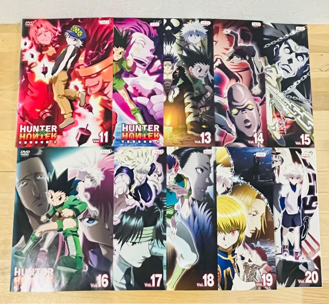 HUNTER×HUNTER ハンターハンター【全49巻+2作品】レンタル DVD - メルカリ