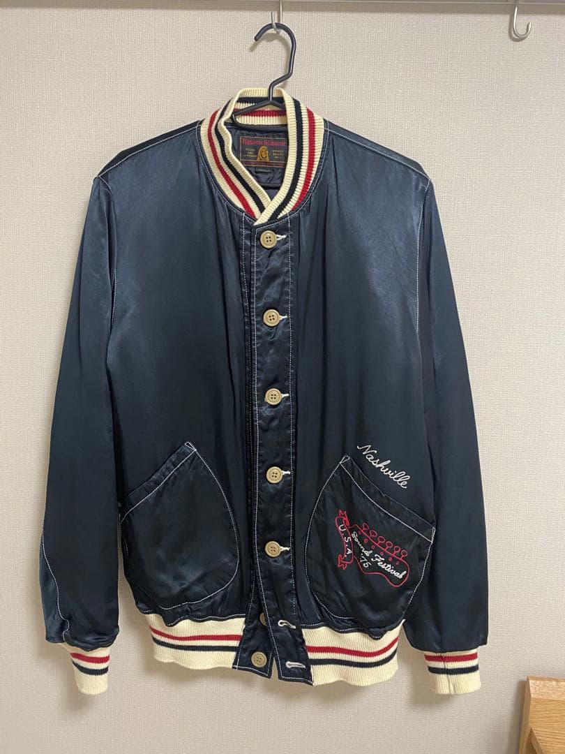HYSTERIC GLAMOUR スカジャン M 黒 中古・古着通販】Hysteric Glamour (ヒステリックグラマー) スカジャン