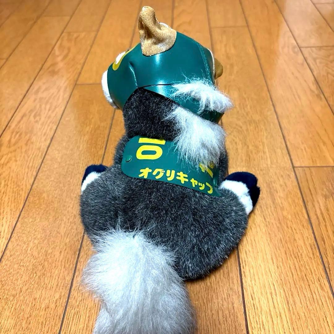 オグリキャップ ぬいぐるみ ゼッケン10 【90年代物希少】吸盤付き 競馬