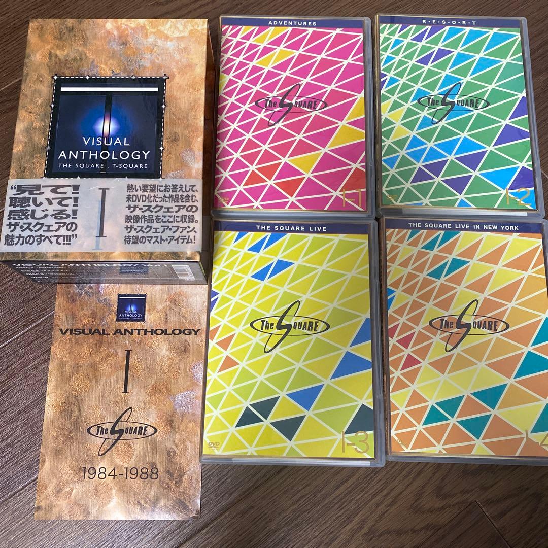 T-SQUARE/VISUAL ANTHOLOGY VOL Ⅰ、Ⅱ、Ⅲ