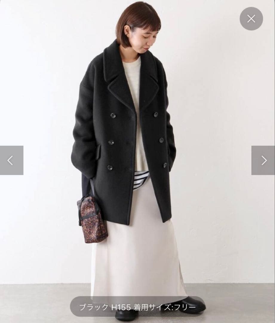 ジャーナルスタンダード　MANTECOウール　ビッグPコート JOURNAL STANDARD（ジャーナルスタンダード）の「MANTECO BIG Pコート