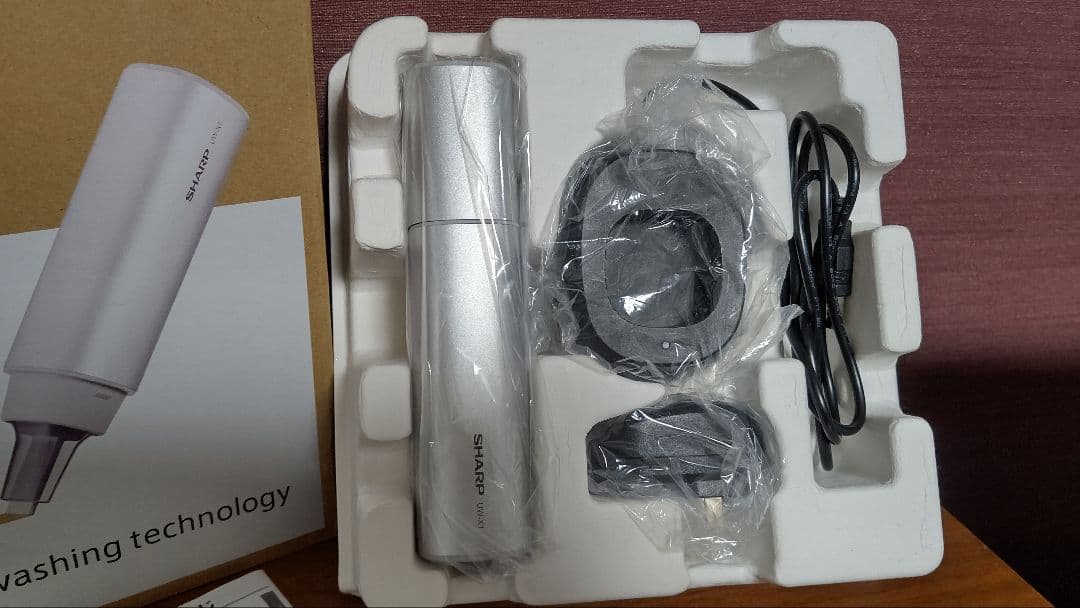 シャープ 超音波ウォッシャー UW-X1-S 電池交換済 美品 - メルカリ