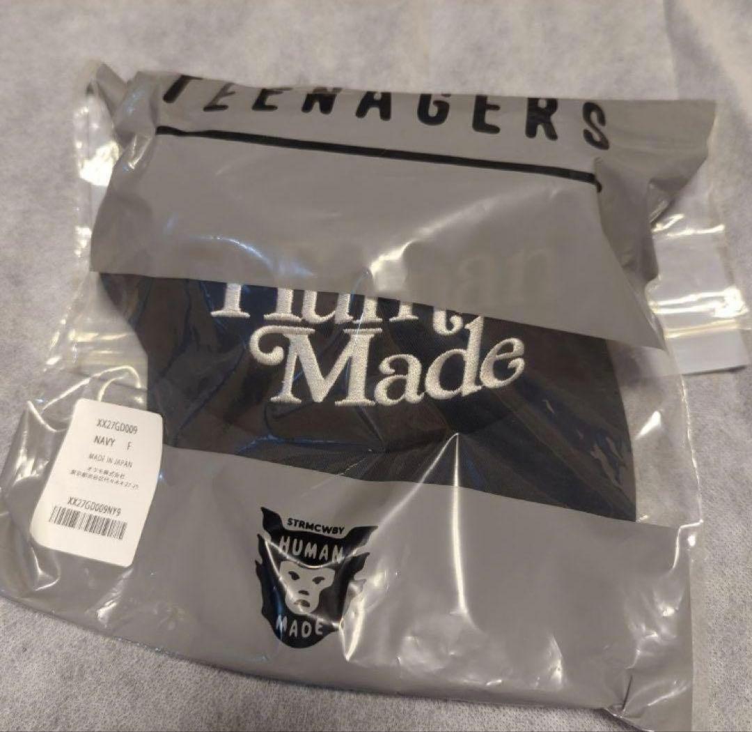 新品 HUMAN MADE 6 Panel Cap \"Navy\"キャップ