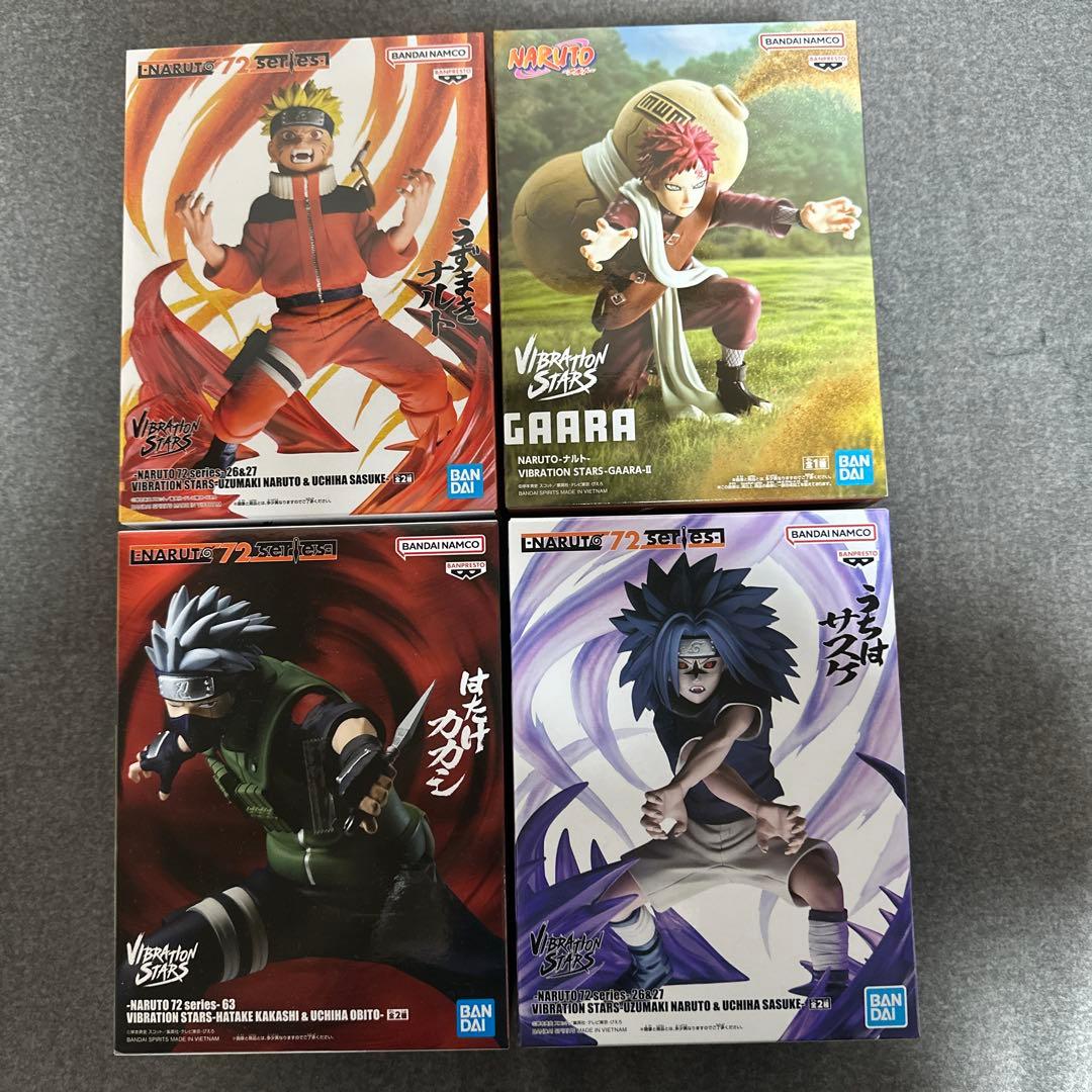新品未開封】Vibration Stars フィギュア4体セット ナルト - メルカリ