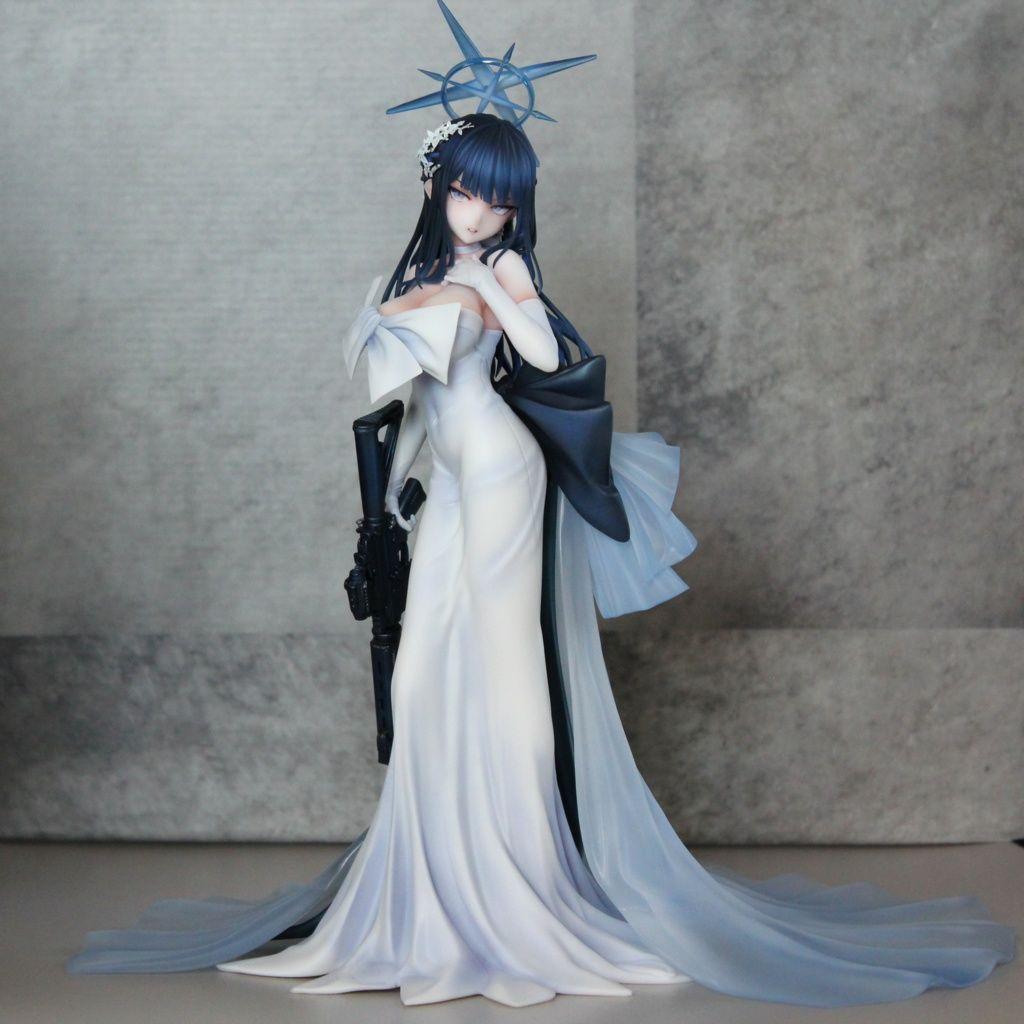 WF2026W 蟹汁 1/7 錠前サオリ（ドレス）ブルーアーカイブ 錠前サオリ（ドレス）1/7ガレージキット - 蟹汁 - BOOTH