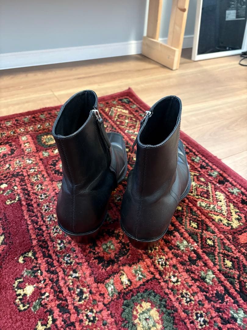 【29.5cm】ディーゼル　ブーツ　サイドジップ　ウエスタン