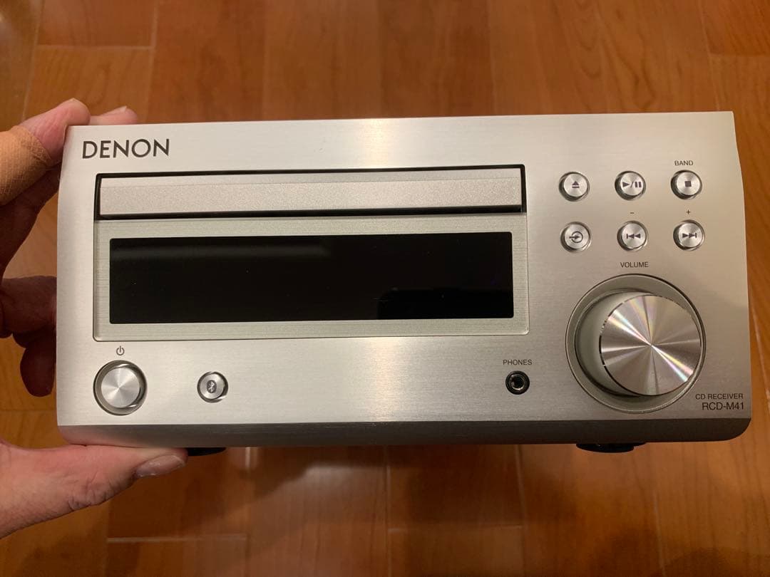 DENON RCD-M41 CDレシーバー 美品ですが、ジャンク DENON RCD-M41 シルバー CDレシーバー ジャンク扱い - メルカリ