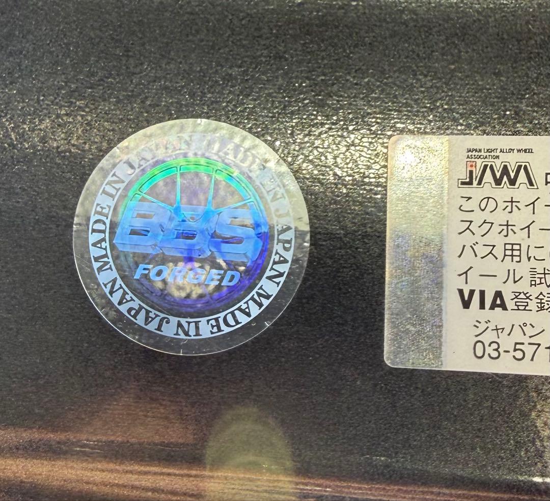 h*7様 送料込み！極美品！ガリ傷無! BBS RF505 17インチ PCD1