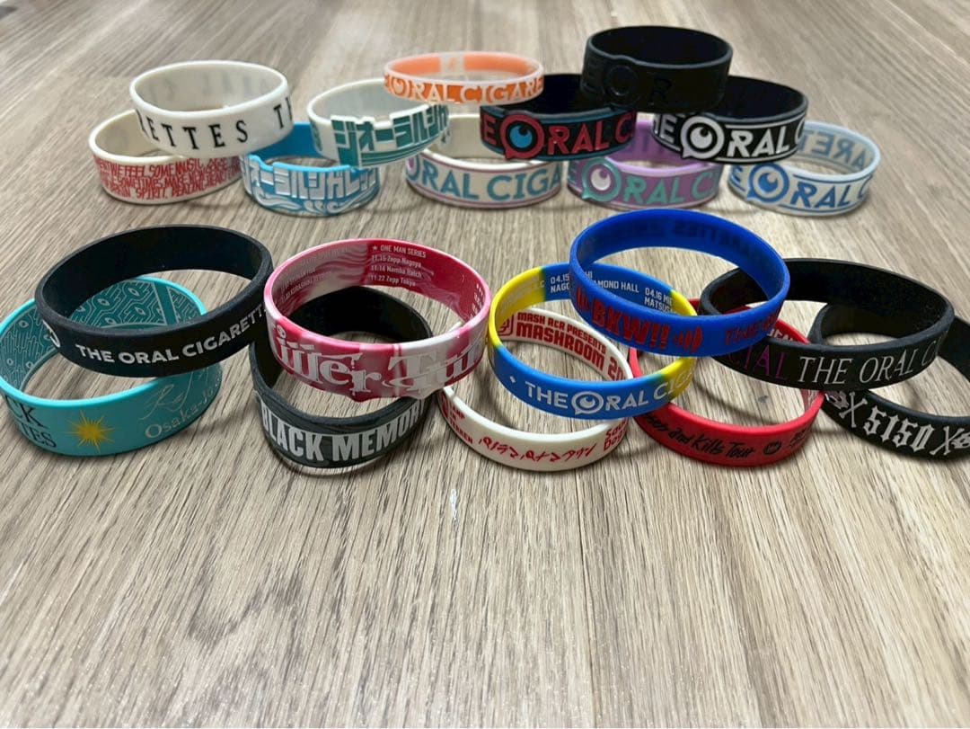 THE ORAL CIGARETTES ラバーバンドセット 商品詳細ページ | THE ORAL CIGARETTES OFFICIAL SHOP | 愁ラババン