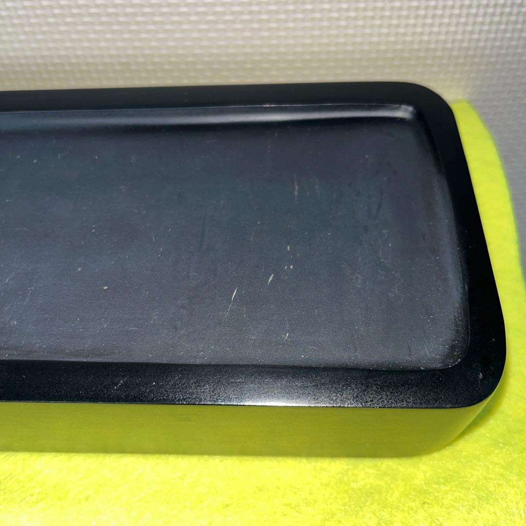 ⭕️土佐硯 正秋作 希少 3.2kg超大型長方研 美品 デカイ作品 厚みあり