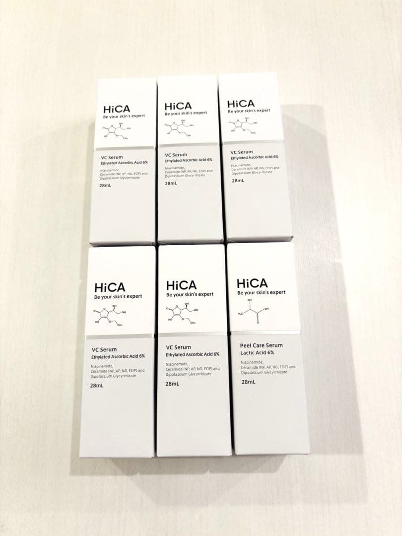 HiCA ピールケアセラム乳酸　CセラムビタミンC誘導体 HiCA ピールケアセラム 乳酸6% – fractionalCC