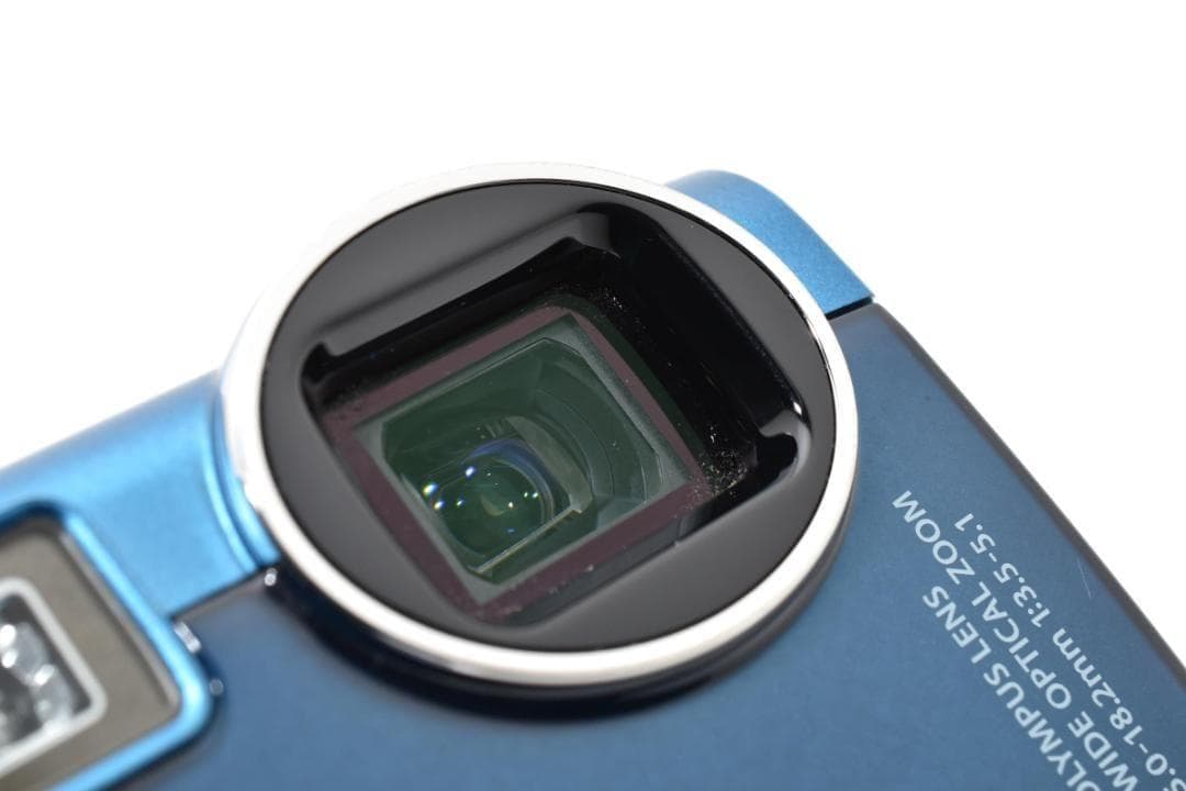 □美品□ オリンパス OLYMPUS μ TOUGH-3000 【防水・ブルー】 - メルカリ