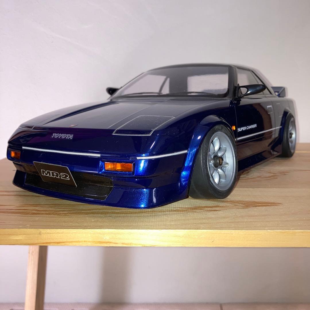 ABCホビー　MR2(AW11) Mシャーシ用ボディ ABC Hobby TOYOTA MR2 AW11 210mm Clear Body Set For 1/10 Mini RC