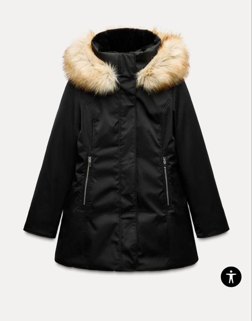 ZARA ウォーター＆ウインドプロテクトアノラック - メルカリ