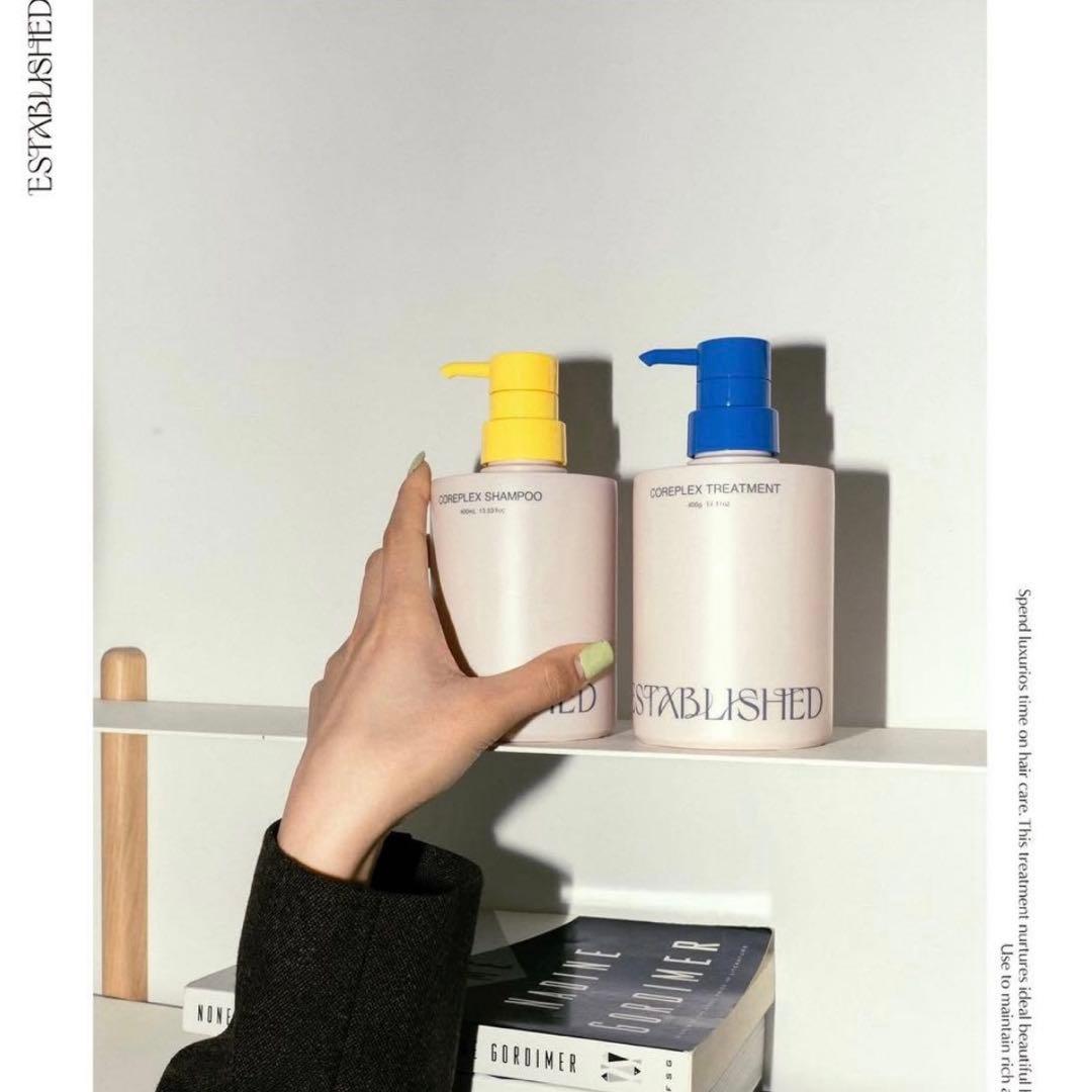 【新品】ESTABLISHED COREPLEX シャンプー＆トリートメント ESTABLISHED コアプレックス トリートメント400g