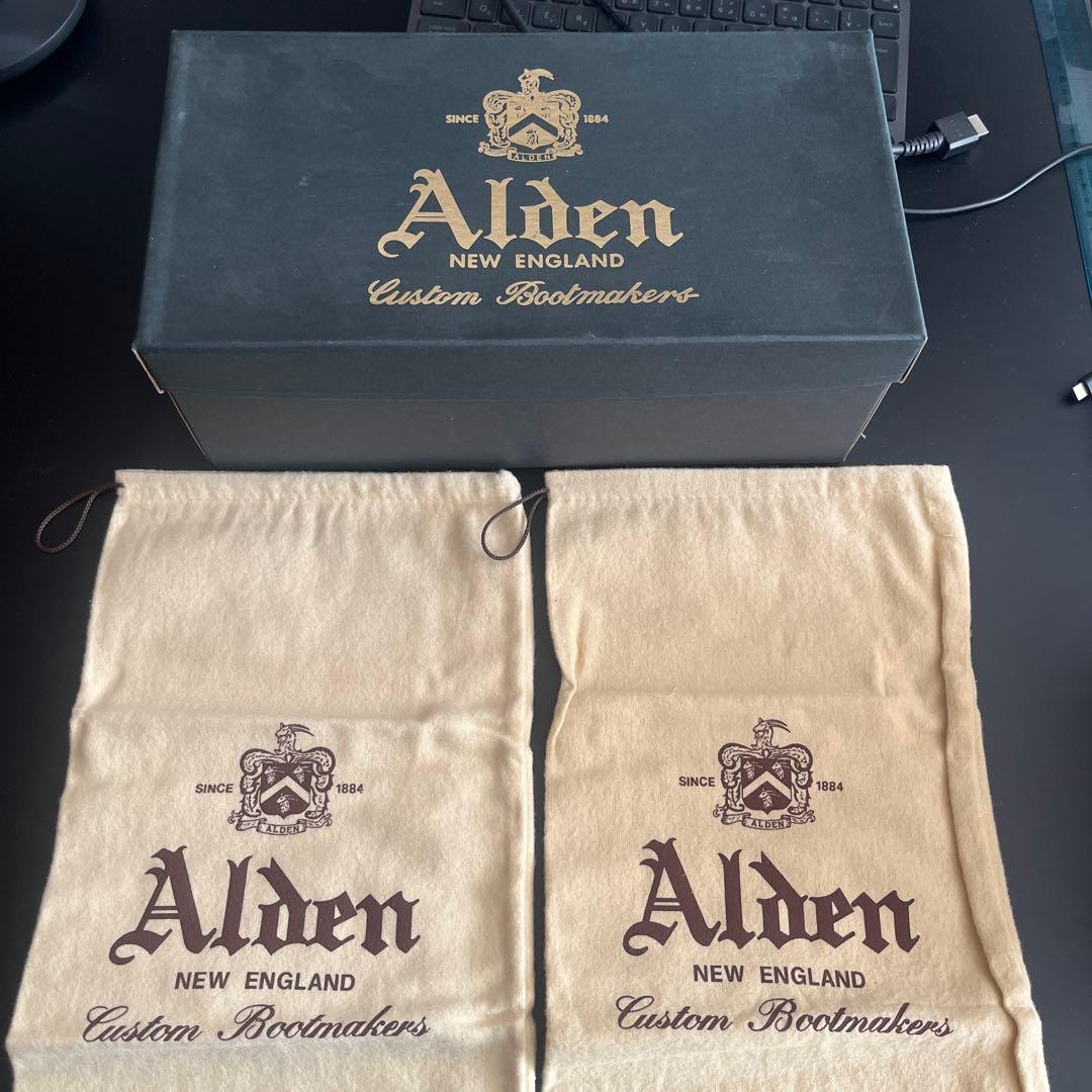 オールデン　タッセル黒　8.5D