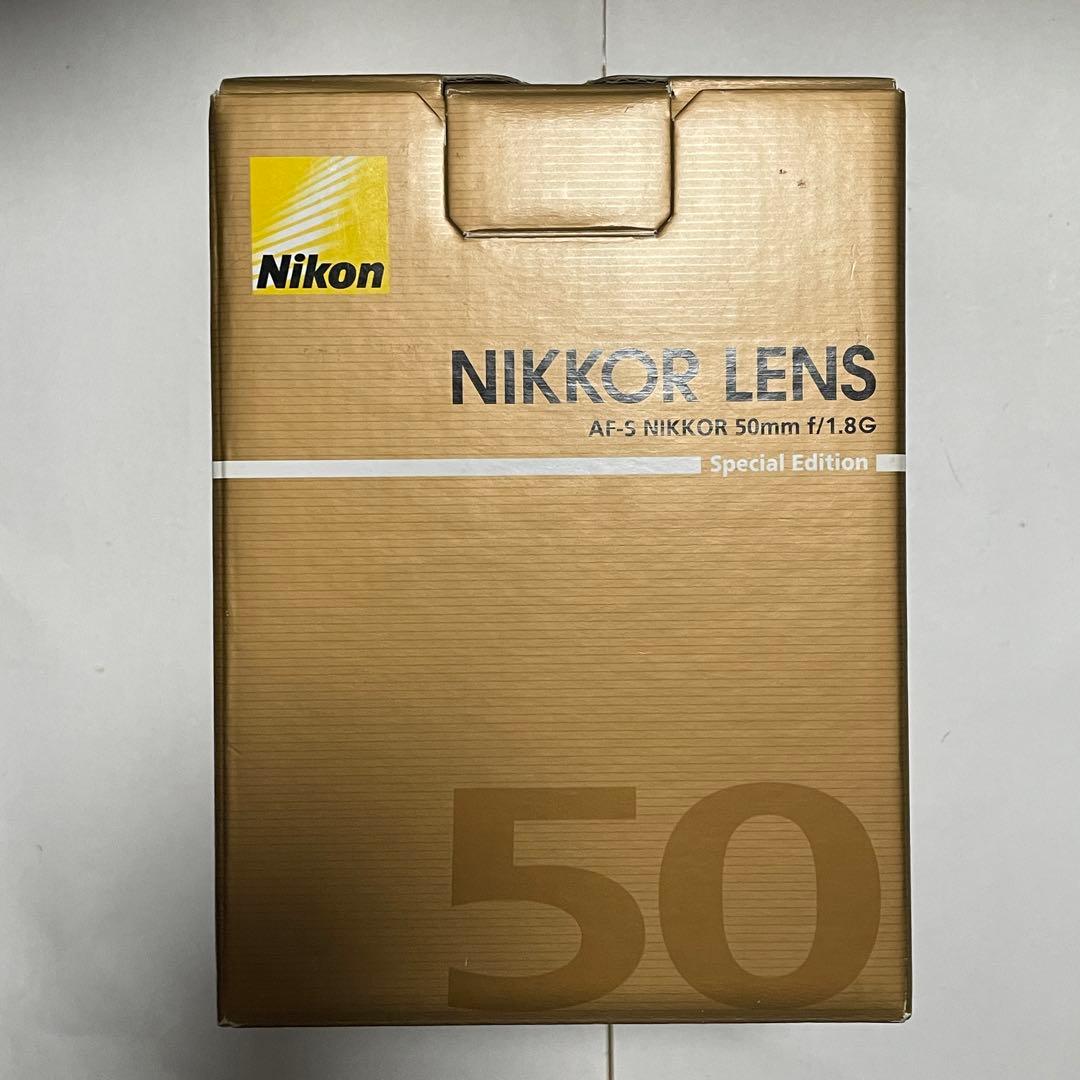美品！ニコン af-s 50mm f/1.8g Special Edition AF-S NIKKOR 50mm f/1.8G Special Edition 中古価格比較 - 価格.com