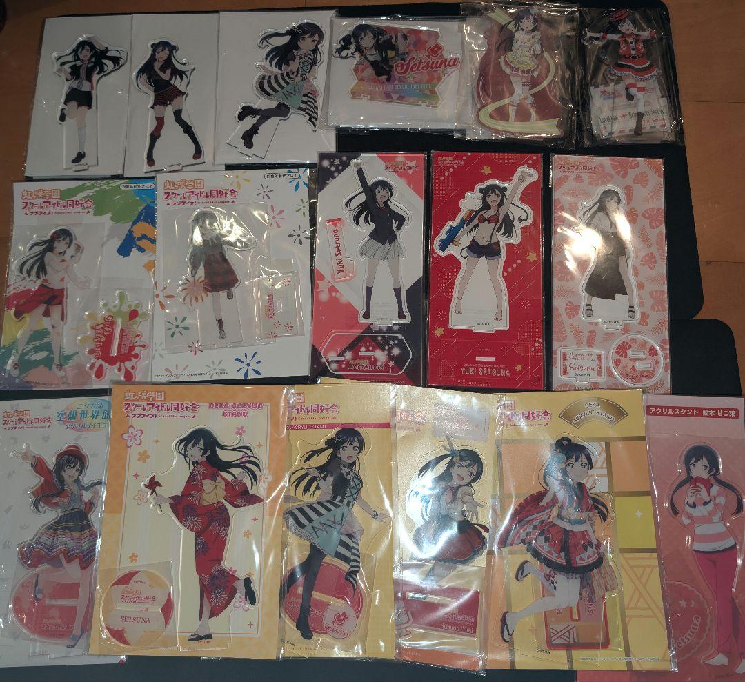 即購入可 優木せつ菜 17種 新品未開封 アクリルスタンド 虹ヶ咲 ラブライブ グッズ-スタンドポップ】ラブライブ!虹ヶ咲学園スクールアイドル同好会