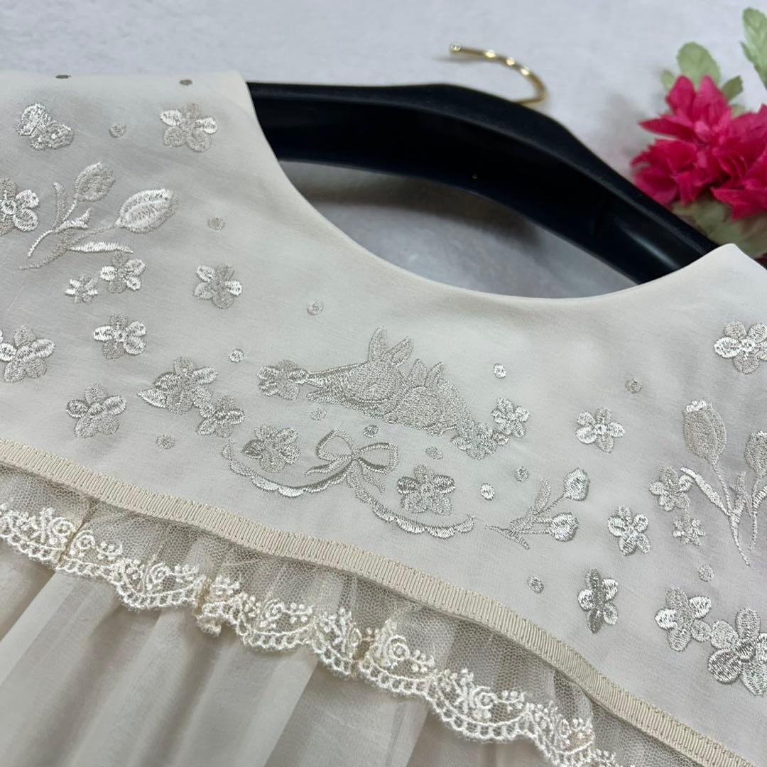 K688 新品未使用 2XL フランシュリッペ シアー ブラウス レディース