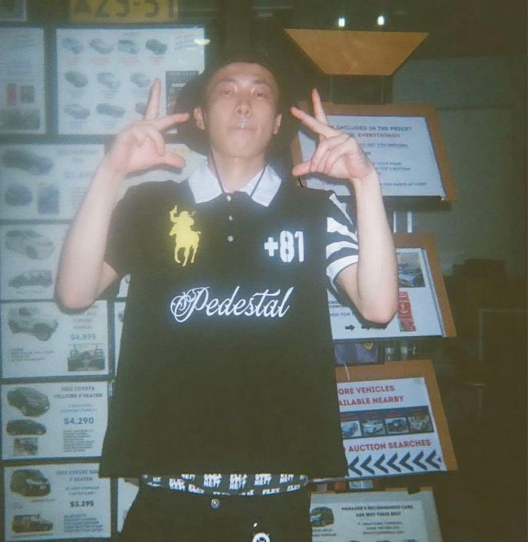 Pedestal +81 ポロシャツ 黒 dab着用 - メルカリ