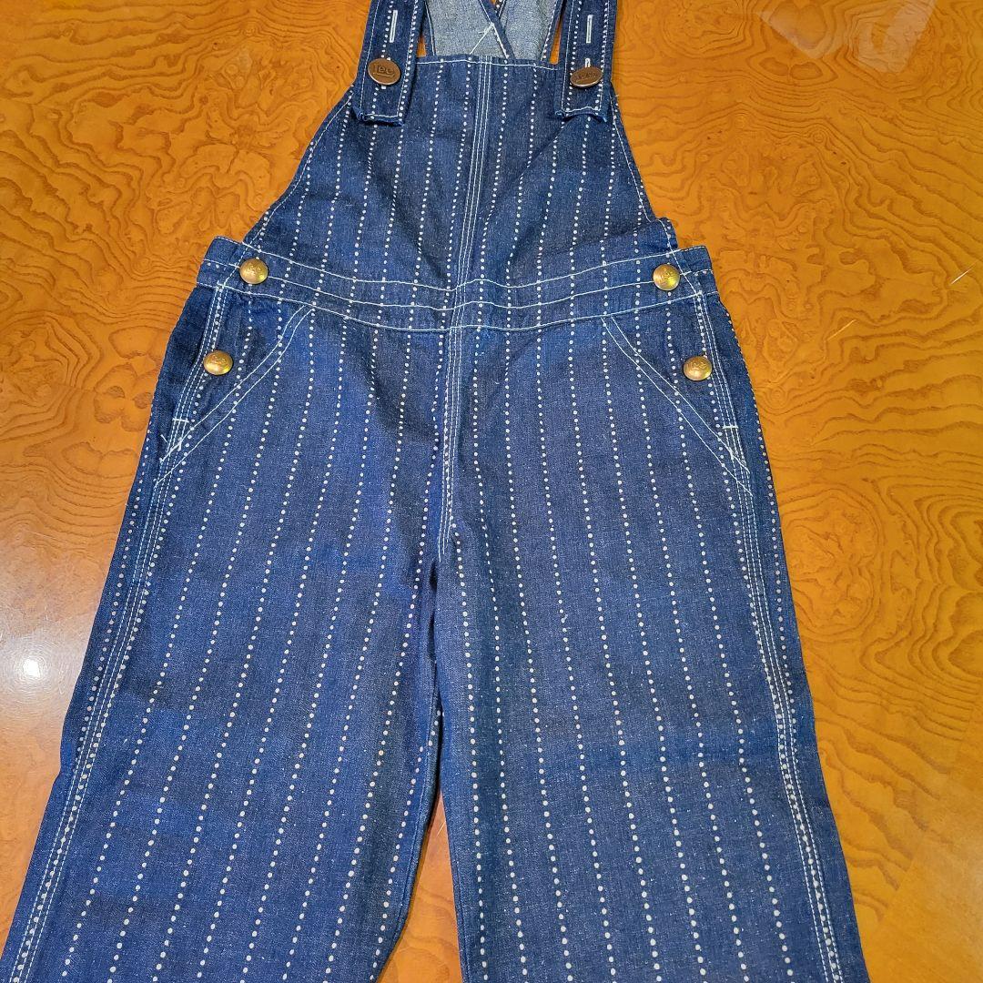 Buddy Lee バディ・リー オーバーオール デニム ウォバッシュストライプ Lee（リー） オーバーオール キッズ バディ デニム サロペット 女の子