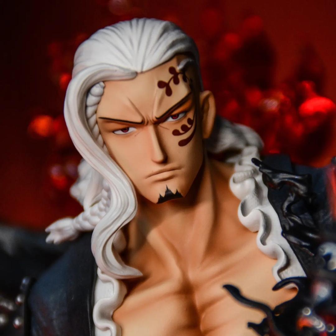 ワンピース 火災のキング アルベル フィギュア ガレージキット 塗装