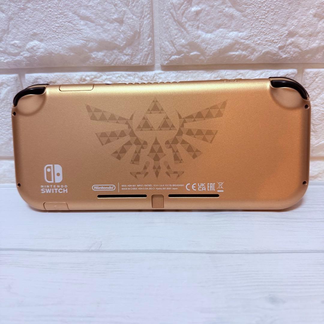 希少】Switch Lite ハイラルエディション 箱・充電器完備 画面傷なし