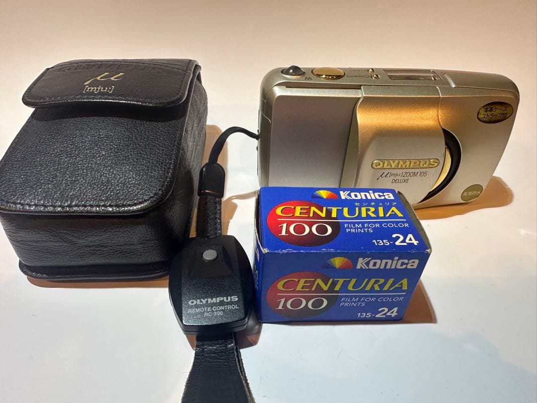 OLYMPUS μ[mju:]-ZOOM 105 DELUXE ☆OLYMPUS μ [mju:] ZOOM 105 DELUXE☆ - メルカリ