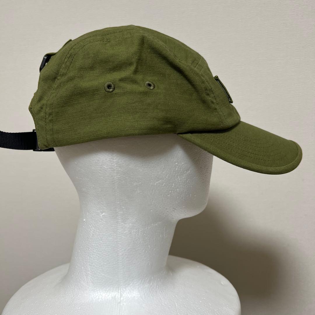 SUPREME オリーブ色 キャップ - メルカリ