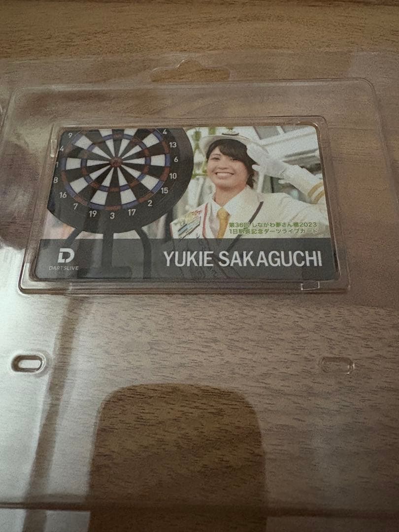 坂口優希恵プロ　ダーツライブカード アクセサリ > ダーツライブカード > DARTSLIVE PLAYER GOODS第六弾