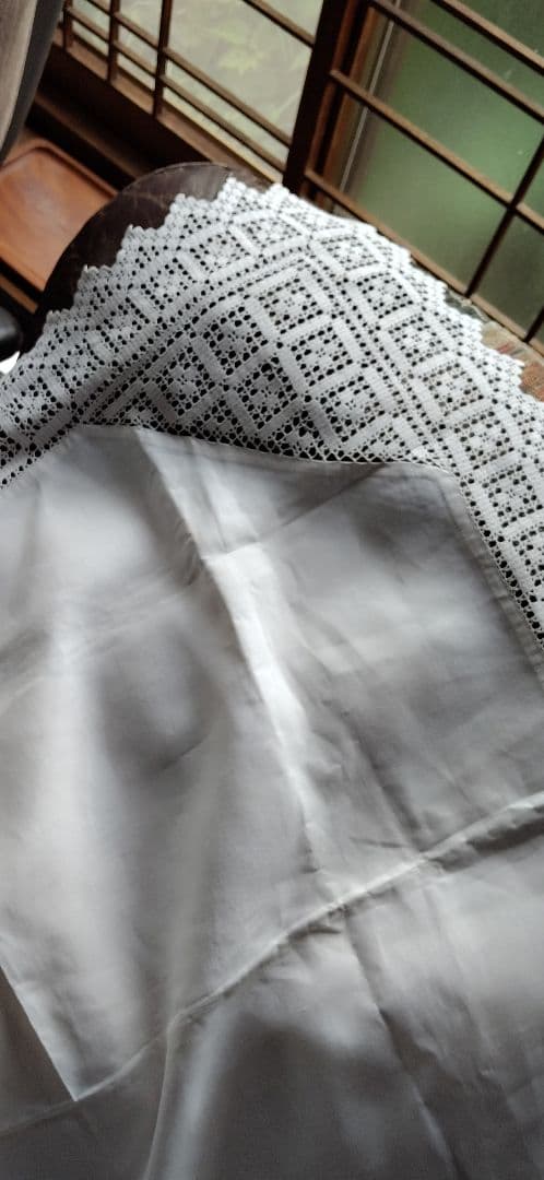 ロンドンでみつけた手編みレースのテーブルクロス ロンドンでみつけた手編みレースのテーブルクロス ロンドンでみつけた