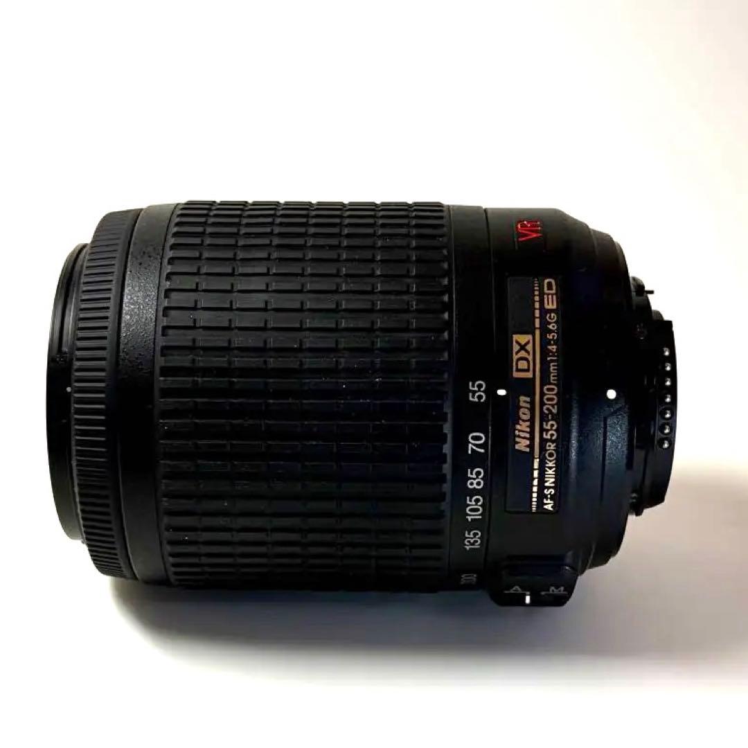 レンズ(ズーム) Nikon AF-S DX 55-200mm f/4.5-5.6G ED VR Amazon.com : Nikon 55-200mm f/4-5.6G ED AF-S DX Autofocus Zoom
