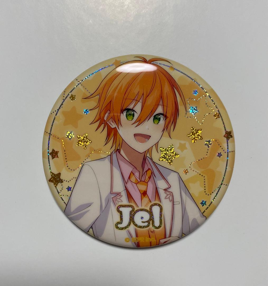 ジェルくん BIG缶バッジ - メルカリ