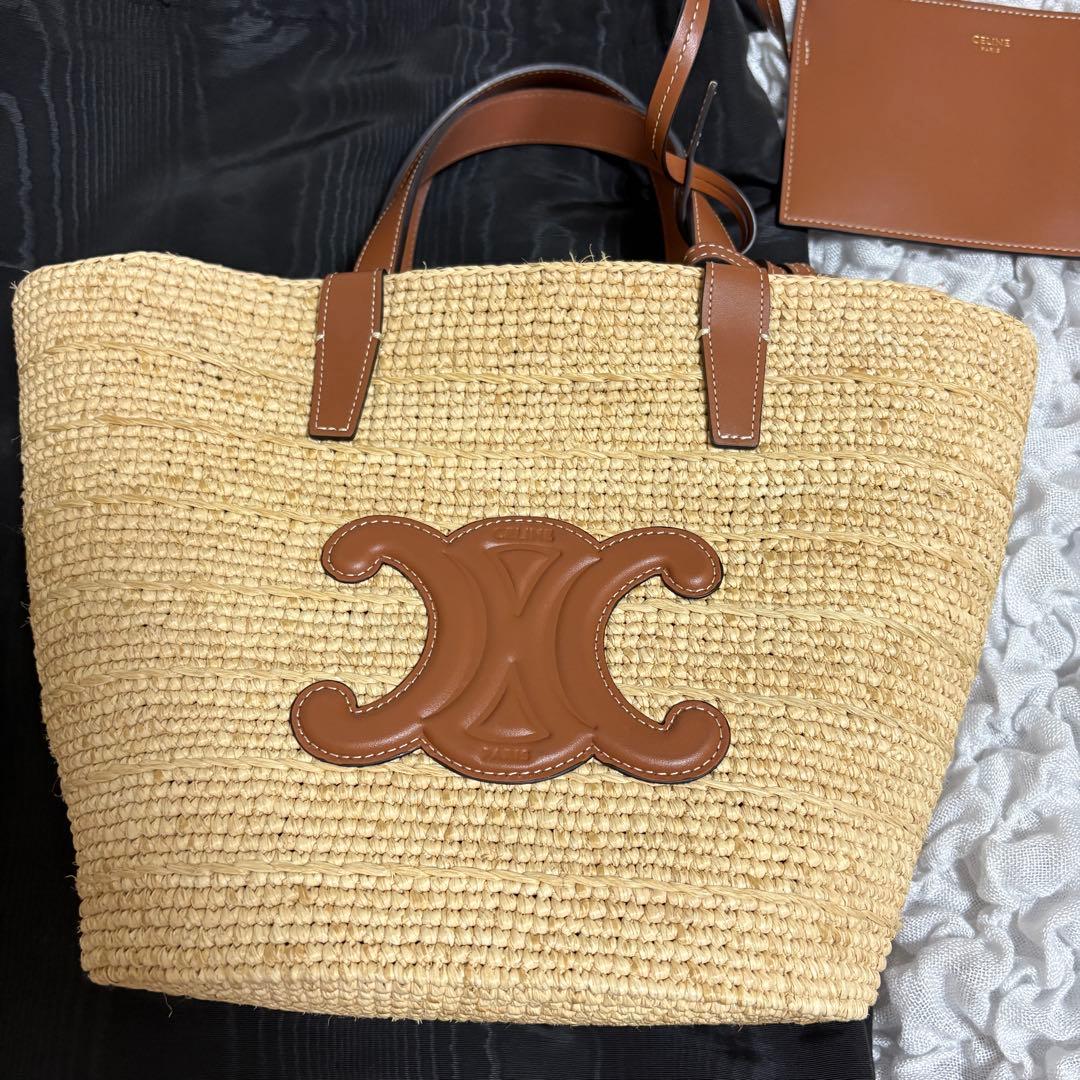 値下げ中！！CELINE クラシック かごバッグ ベージュ セリーヌの通販は