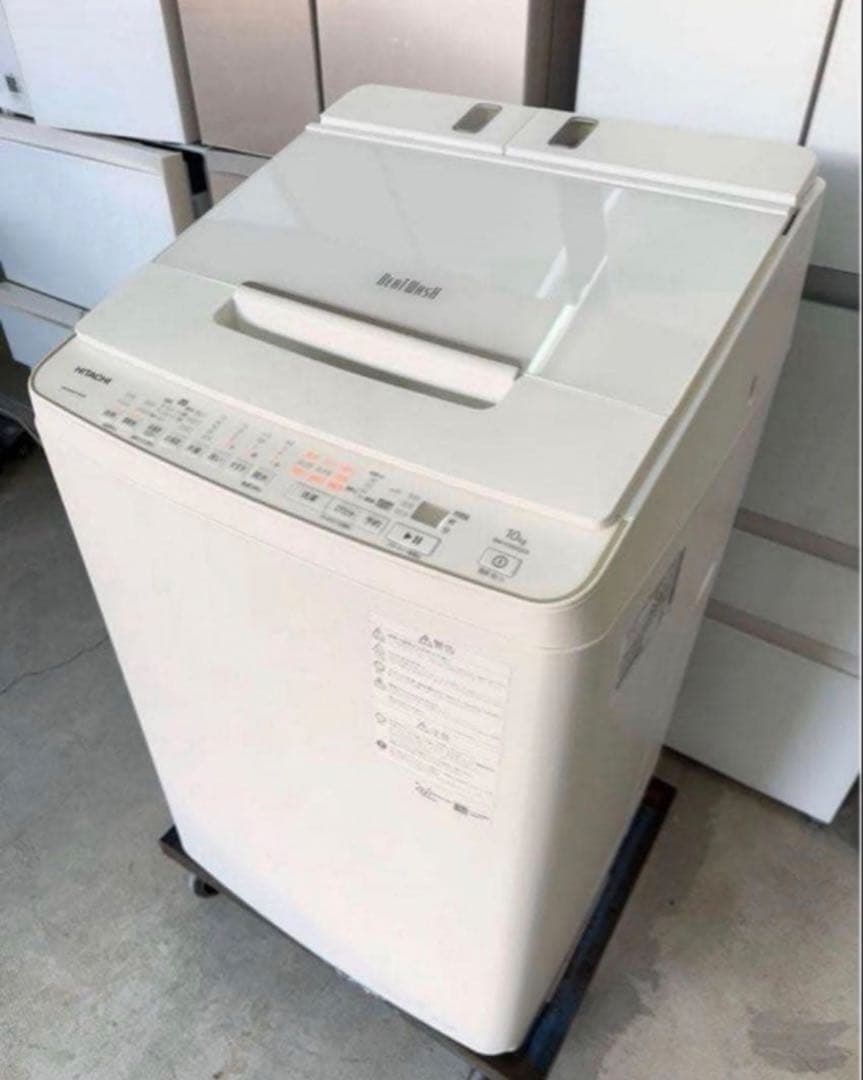 高年式】 2021年式 10kg HITACHI 洗濯機 BW-X100GE9 - メルカリ