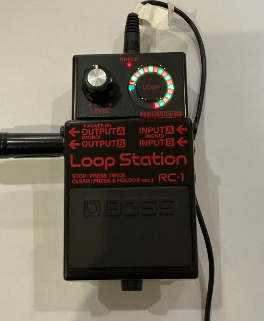 ギター BOSS RC-1 -BK Loop Station + FS-5U