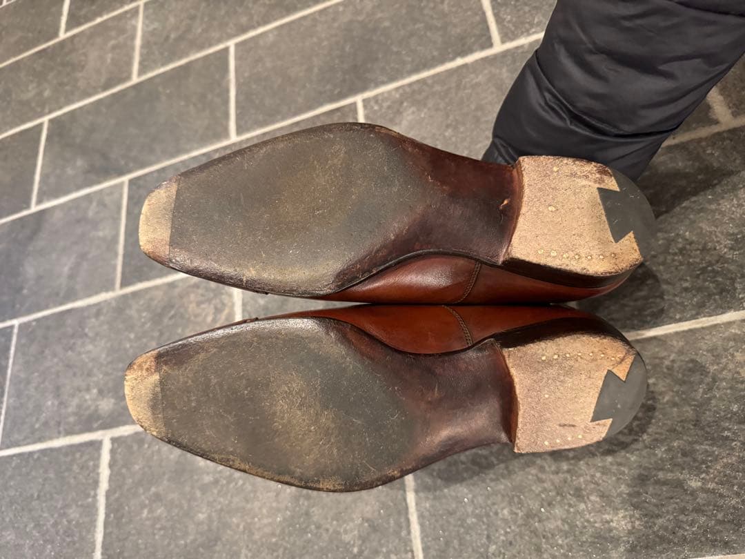 純正ツリーセット クロケット＆ジョーンズ BELGRAVE3 UK5.5 - メルカリ