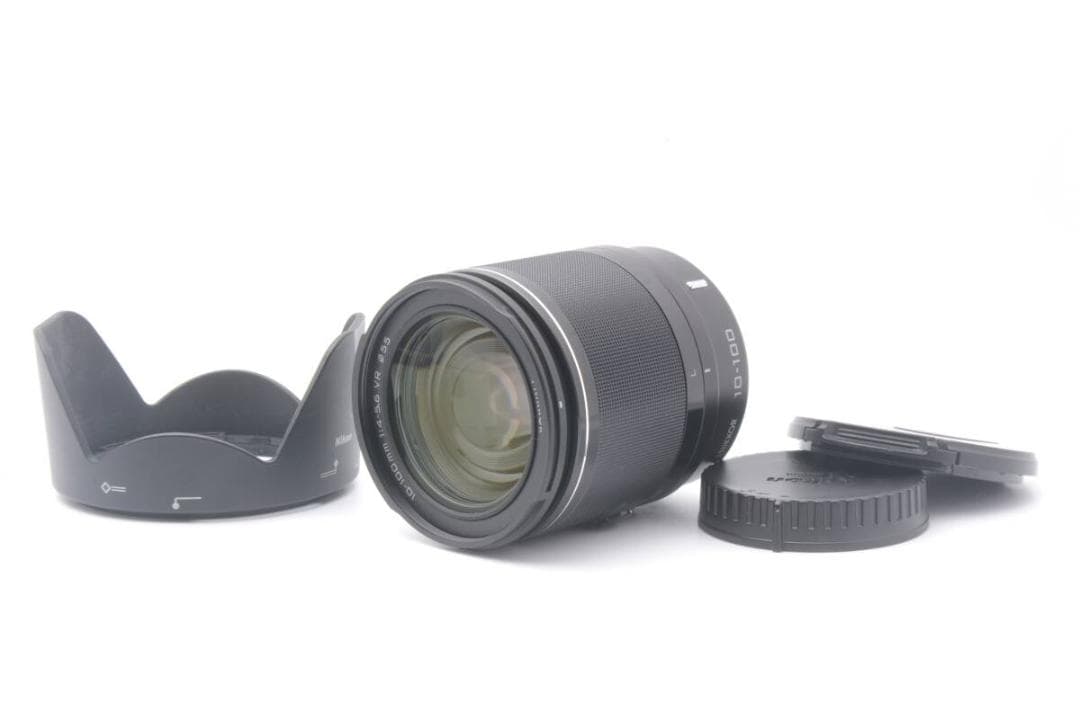 レンズ(ズーム) Nikon 1 NIKKOR 10-100mm F4-5.6 VR LL3222 Amazon.com : Nikon 1 NIKKOR 10-100mm f/4.0-5.6 VR (Black) : Camera