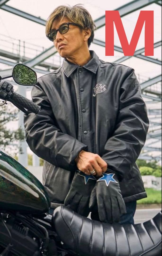 ROLLER FAKE LEATHER COACH JACKET M 最安 - メルカリ