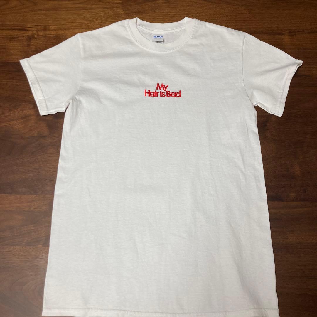 My Hair is Bad tシャツ マイヘア Sサイズ ロゴ刺繍 美品 - メルカリ