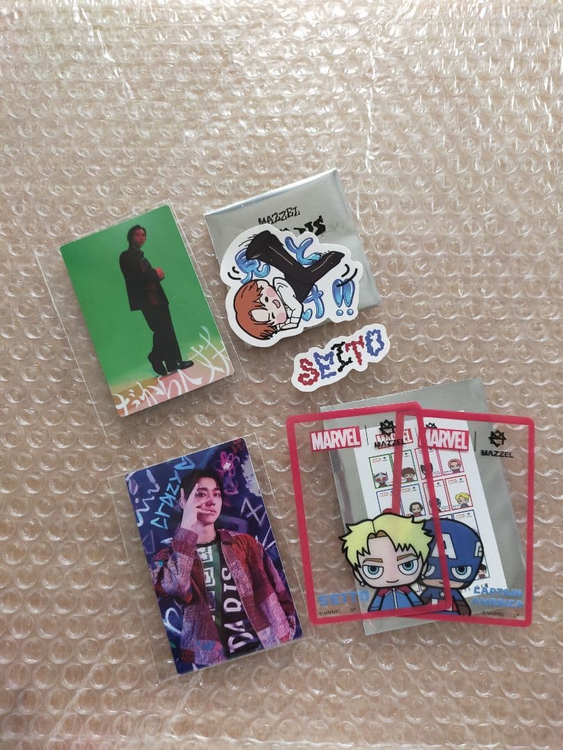 MAZZELセイト SEITOトレカ ステッカー - メルカリ