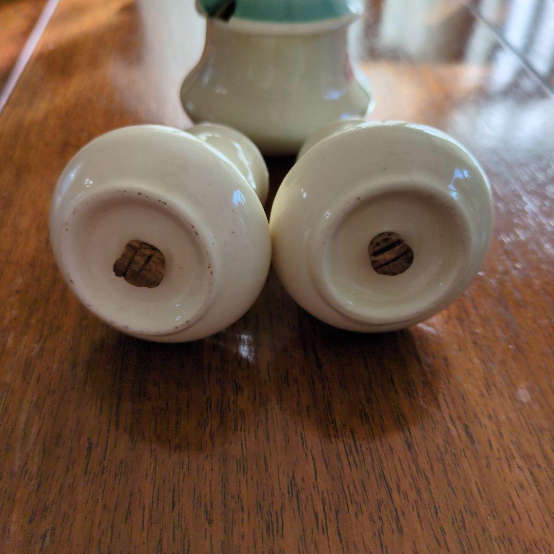 スージークーパー＊ドレスデン＊調味料3点セット＊グリーン